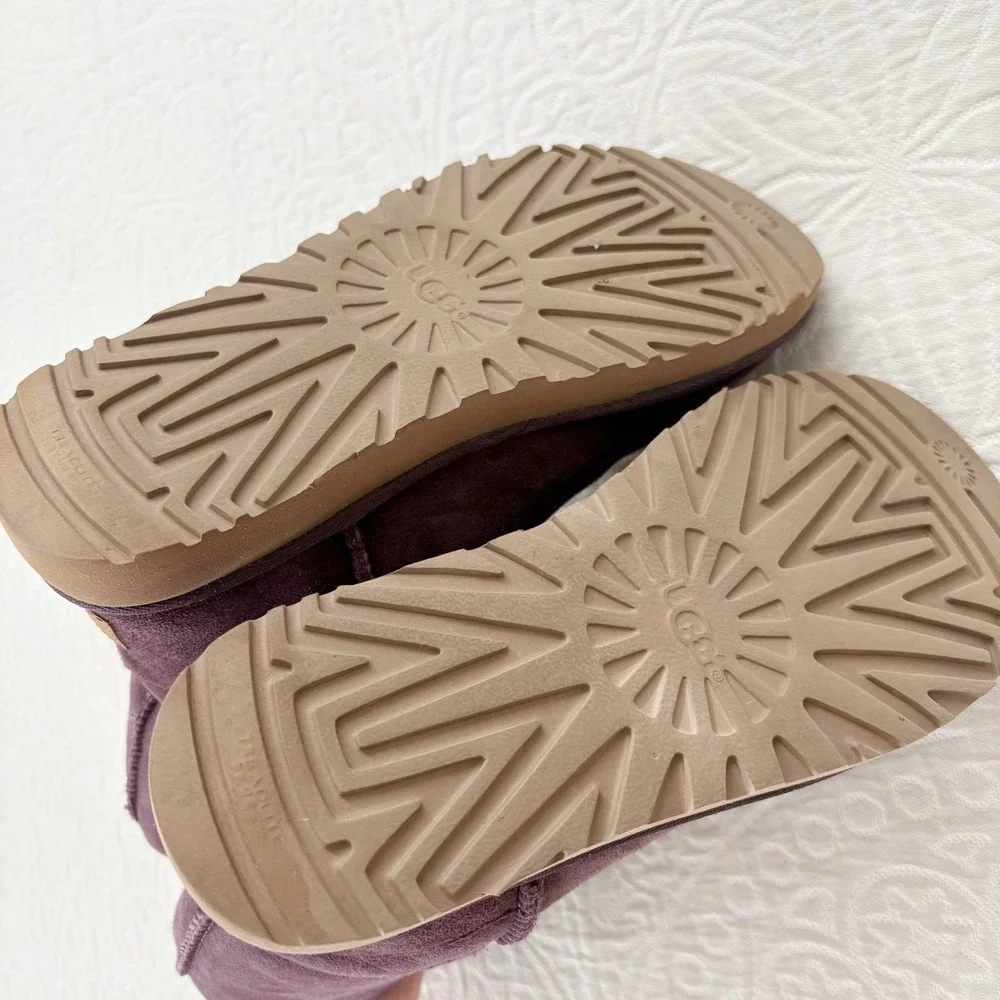UGG Women's Classic Short II Shearling Boots,‎ Purple
